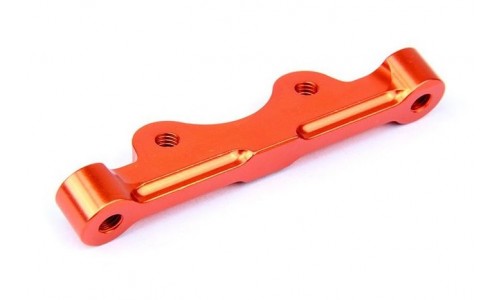 Front upper plate bulk head mount Alloy - RED | Rovan Sports